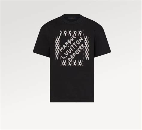 louis vuitton t shirt|Embroidered Signature Cotton T.